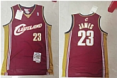 Cavaliers 23 Lebron James Red 2003-04 Hardwood Classics Jersey,baseball caps,new era cap wholesale,wholesale hats